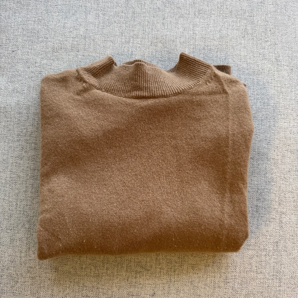 Everlane Cashmere Sweater Camel - Picture 1 of 6